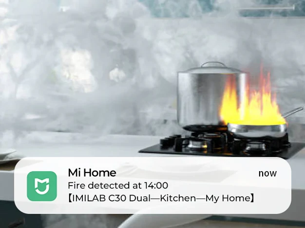 Imilab C30 Dual 3K+3K okos WiFi biztonsági kamera